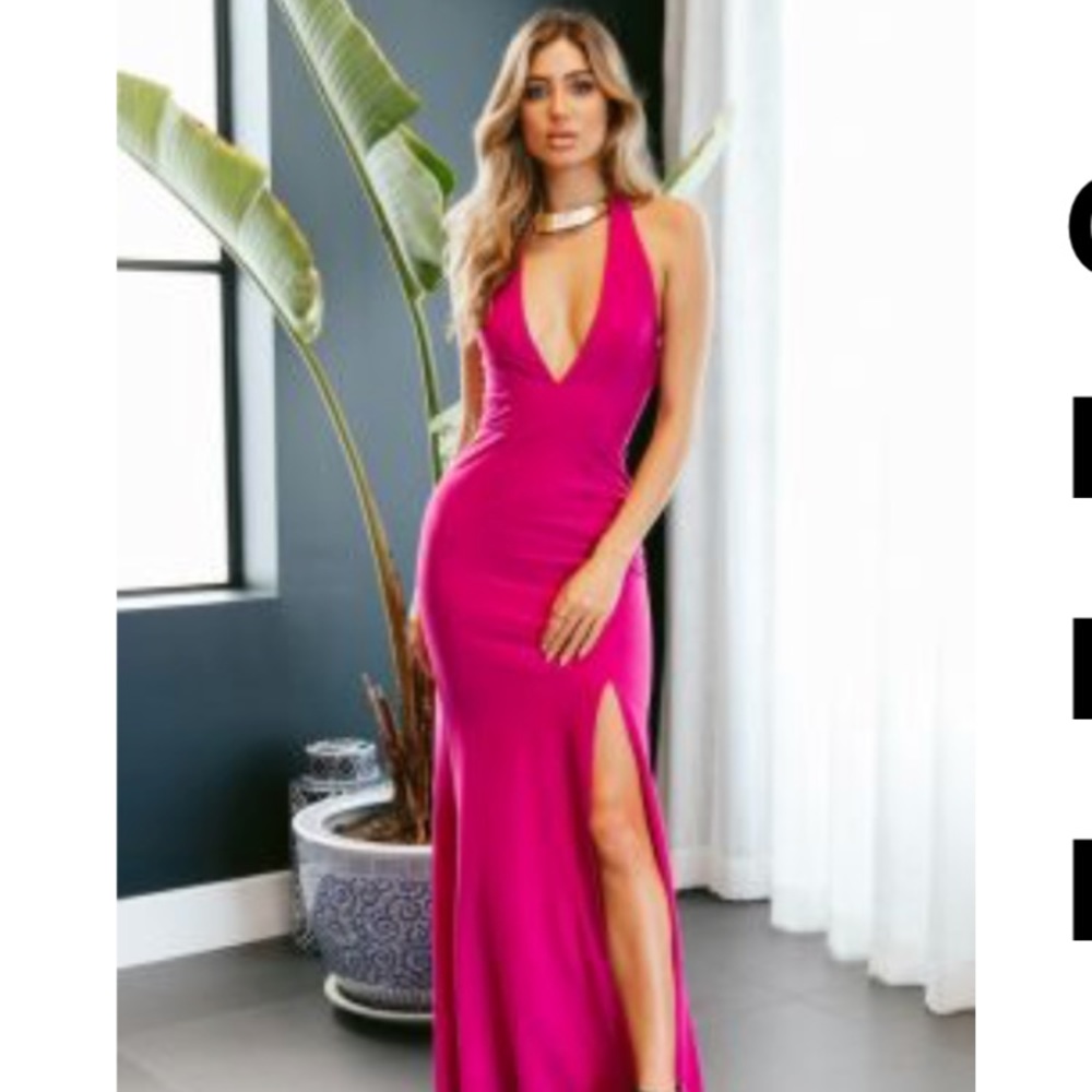 Hello Molly Pink/Fuchsia formal dress